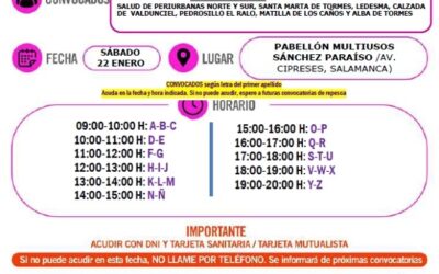Dosis de recuerdo. Vacunación 3ª dosis. Personas nacidas en 1977 y 1978. 22 de enero de 2022