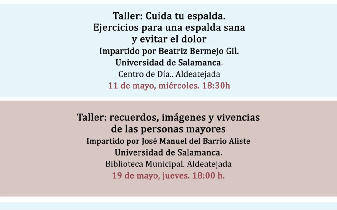 Ciclo de Talleres