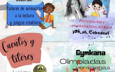 Agenda cultural Biblioteca Municipal Aldeatejada. Junio 2022
