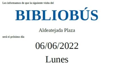 Visita Bibliobús, 06 de junio de 2022