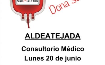 Donación de sangre. 20 de junio de 2022