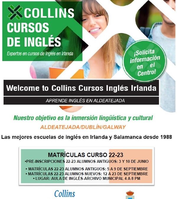 Información Matrícula Clases de Inglés