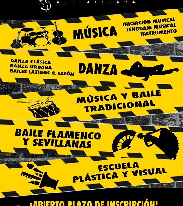 ¡Abierto el plazo de inscripción de la Escuela Municipal Artística de Aldeatejada!
