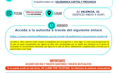 Repesca Vacunación Infantil