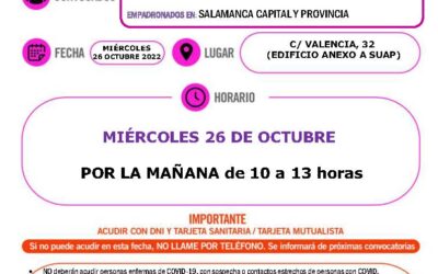 Repesca Salamanca capital y provincia Dosis de recuerdo hasta 2004 – Octubre 2022