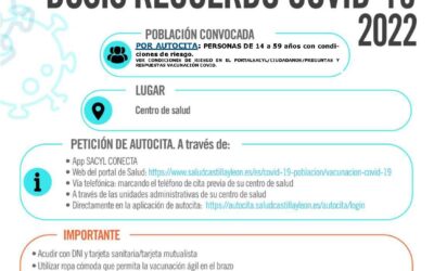 Salamanca y provincia – Población riesgo 14-59 años. Autocita Covid – Gripe. Octubre 2022