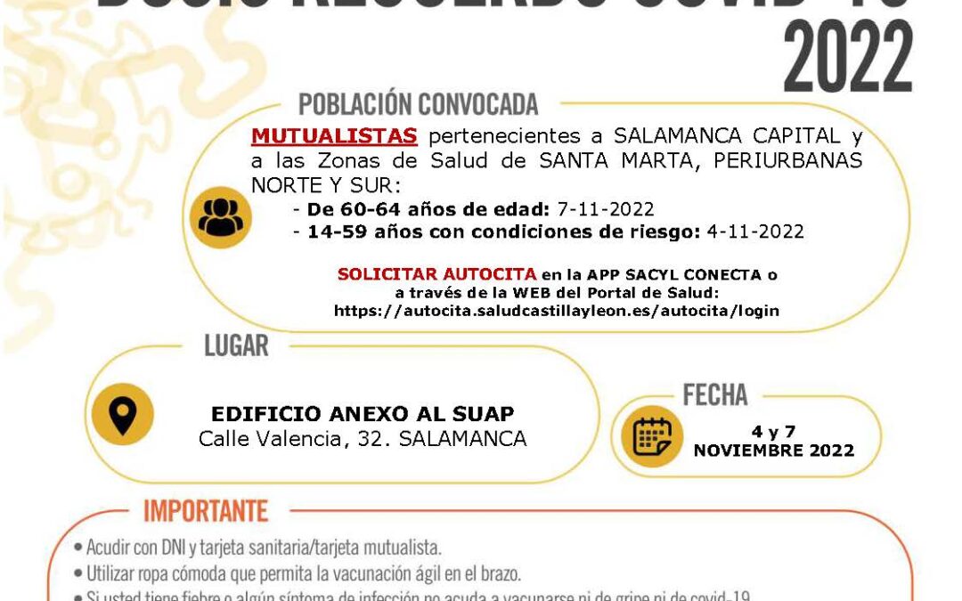 Mutualistas Autocita 60-64 años y 14-59 años de riesgo. 4 y 7 noviembre 2022