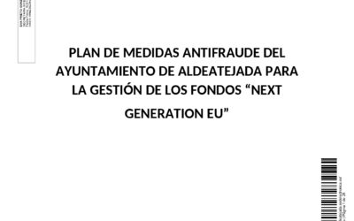 Plan de Medidas Antifraude Aldeatejada