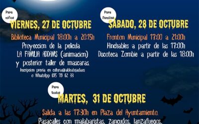 Fiesta de Halloween en Aldeatejada
