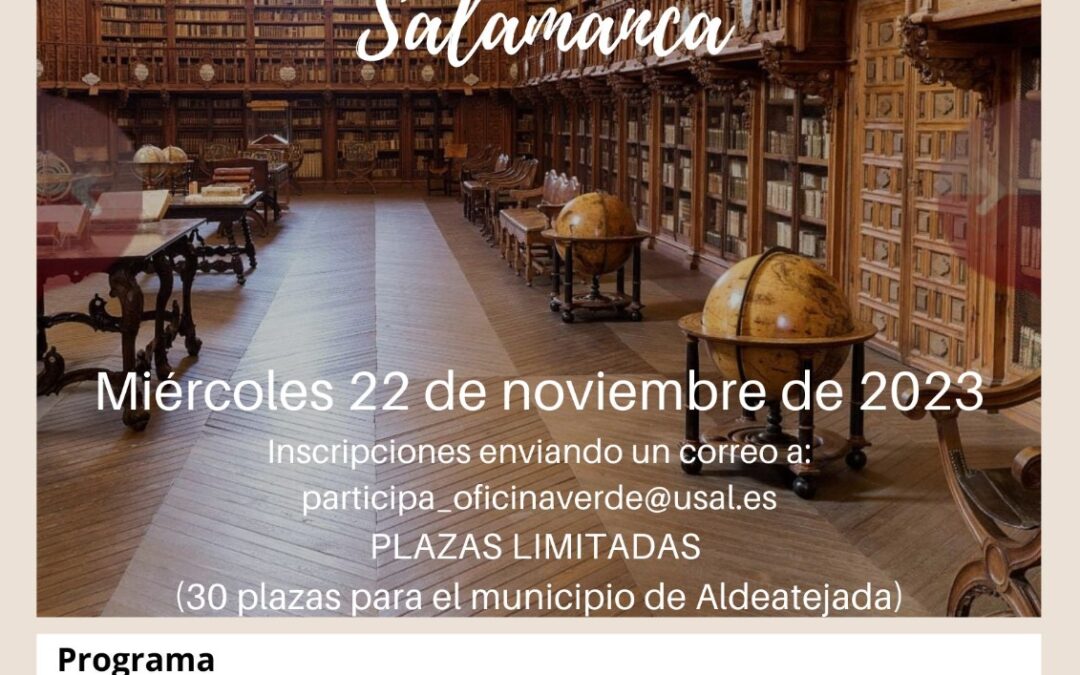 Visita al Edificio Histórico de la Universidad de Salamanca