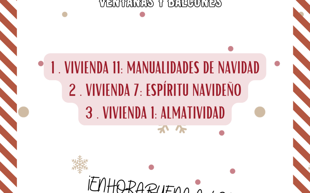 Pódium Mejor Decoración