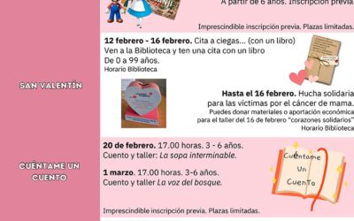 Agenda Cultural Febrero 2024