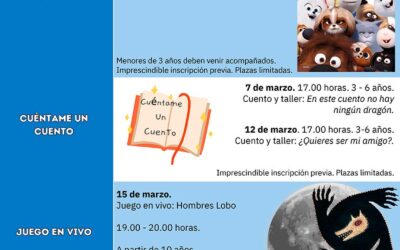 Agenda Cultural Marzo 2024