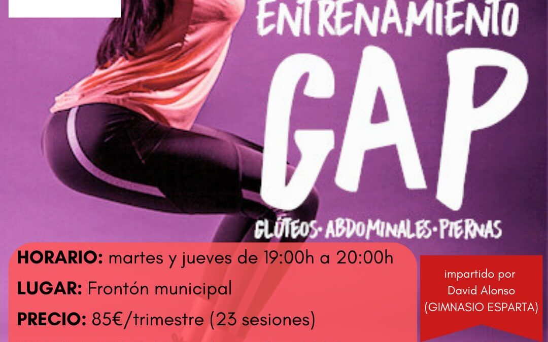 Entrenamiento GAP Curso 2025-2026
