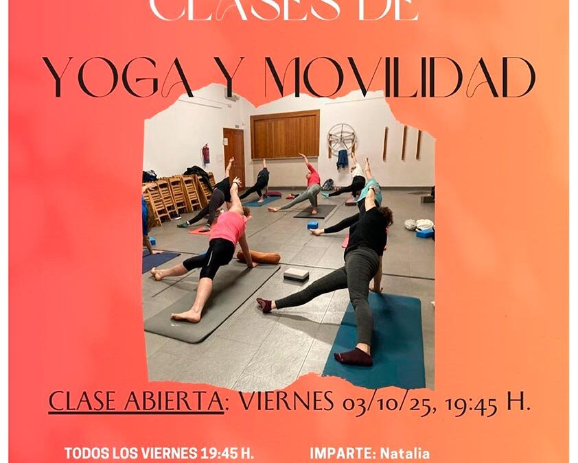 Yoga y movilidad curso 2025-2026